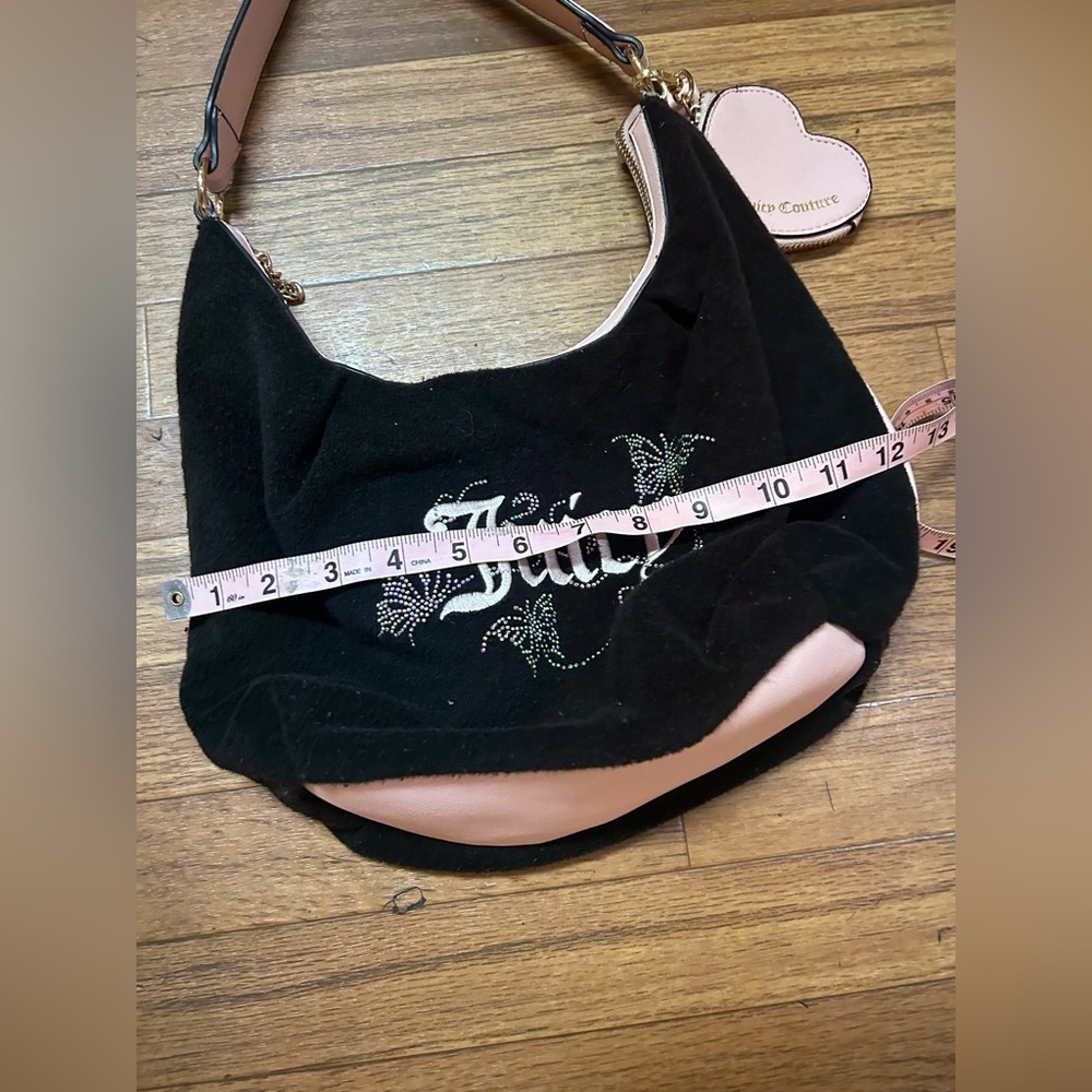 Juicy Couture Black Embellished Bag - Picture 3 of 8